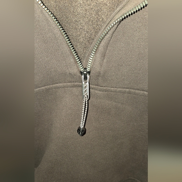 Lululemon Athletica ESPRESSO Brown Half-Zip Pullover - Picture 5 of 5